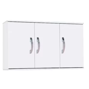 Armário Aéreo de cozinha 03 portas Branco – Premium