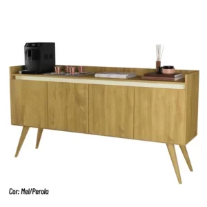 Aparador Buffet 4 portas retro – Gold