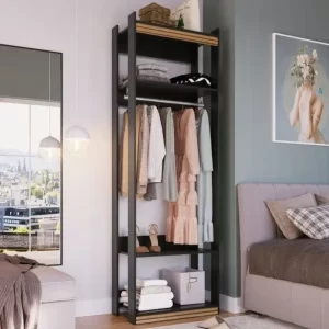 Guarda roupa Closet Cabideiro vazado – Amber