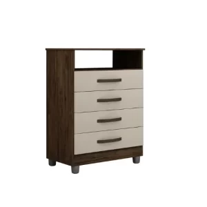 Comoda 4 Gavetas com nicho – Paris