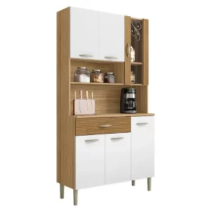 Armário Kit de cozinha 6 portas 1 gaveta – Golden