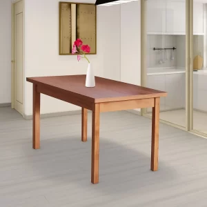 Mesa de madeira 1.40 cm s/ cadeiras – Priscila