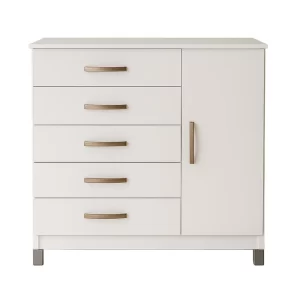 Cômoda Sapateira  1 Porta 5 Gavetas EVIDEN