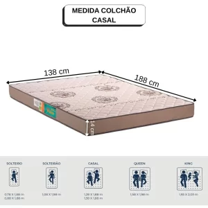 Colchão de Casal D33 Perola – Polar