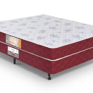 Colchão Queen Castor Liso Espuma D20 Sleep Max 25cm